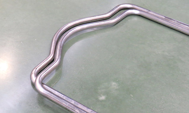 金属家具的CNC管弯曲的图像